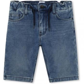 BOSS Kidswear - Bermuda de niño vaquero con cordón de ajuste