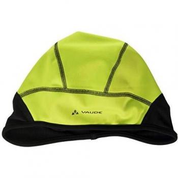 VAUDE Bike Wind Proof Cap III Accessories, otoño/Invierno, Unisex Adulto, Color Black/Chute, tamaño Medium