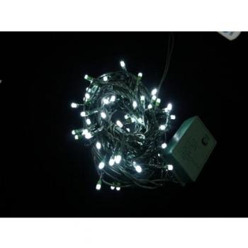 Deco Navidad M289089 - Luces led Navidad 100 8 Funciones Blanco
