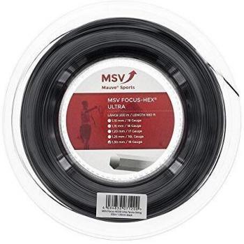 Cuerda de Tenis MSV Focus Hex Ultra 200 m - Negra