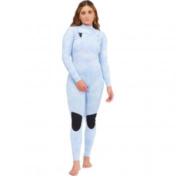 Traje de surf para mujer 4/3mm Salty Dayz 2022 con cremallera en el pecho
