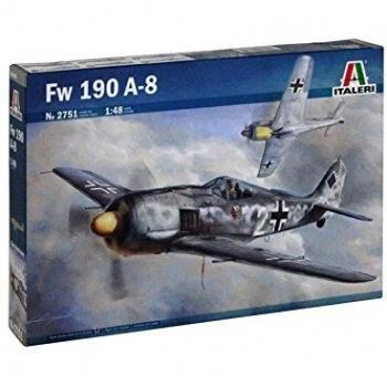 Italeri 1:48 2751 FW 190 A-8 Model Aircraft Kit