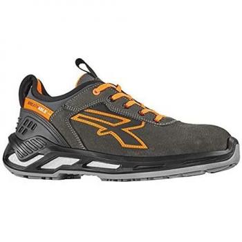 Zapatos de Seguridad Antifatiga U-Power Duke S3 SRC CI ESD Talla 41 Color Marrón Naranja