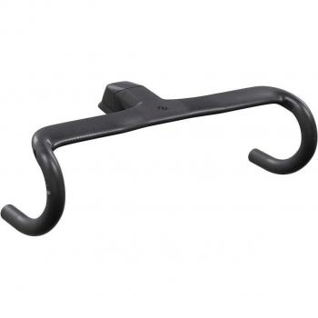 Manillar y Potencia Syncros Creston IC SL Aero de Carbono 440 mm, Color Negro Mate, Longitud 130 mm