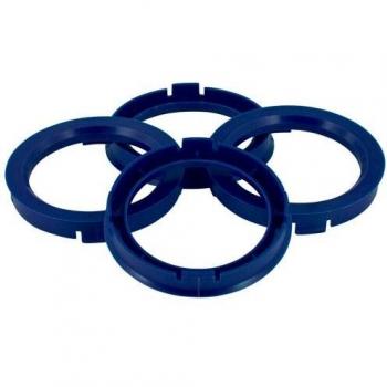 Anillos de centrado TPI 60.1->56.6mm Azules 4 piezas