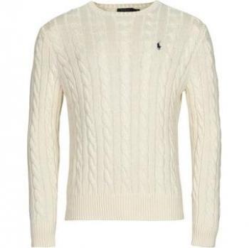 Polo Ralph Lauren Long Sleeve Driver Sweater for Men in Beige, Size XL