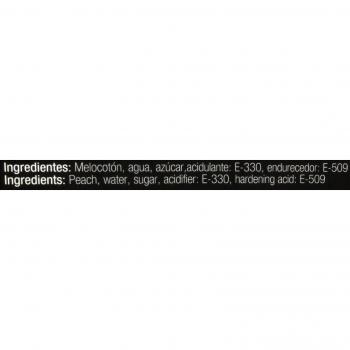Frutarium Melocotón Entero en Almíbar Ligero - 1670 gr