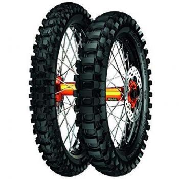 Neumático de Moto Metzeler MC360 Mid Hard 110/100-18 64M MST TT para Rueda Trasera, Compuesto de Caucho Resistente