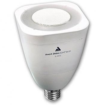 AwoX StriimLIGHT+ - Bombilla LED con altavoz integrado de 10W