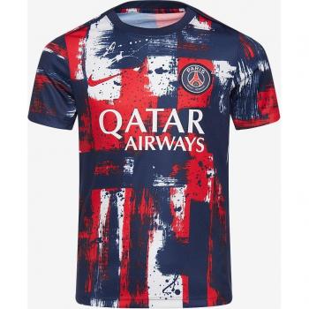 Camiseta de fútbol de manga corta Nike Dri-FIT Academy Pro París Saint-Germain 2024/25 para niño/a - Azul