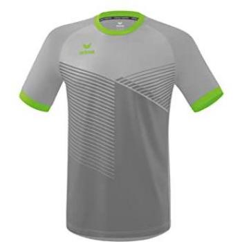 Erima Mantua Kids Unisex Short Sleeve Jersey - Gray - Size 140