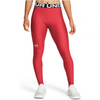 Malla de mujer HeatGear® Under Armour - Leggings rojos, tecnología de compresión, tejido ligero y transpirable, ideal para entrenamiento y actividad física