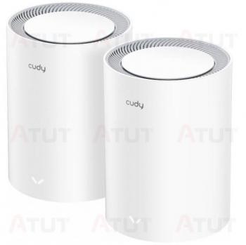 Sistema Wi-Fi Mesh AX3000 Cudy M3000 (Pack de 2) con 2.5GE Dual Band