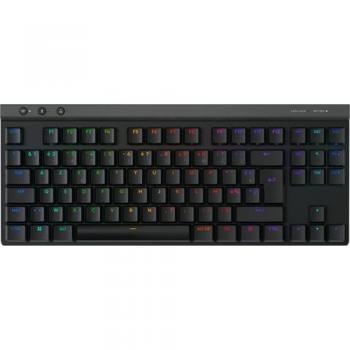 Teclado Gaming Logitech G515 TKL Lightspeed Inalámbrico con Retroiluminación y Switches Mecánicos Táctiles - Negro