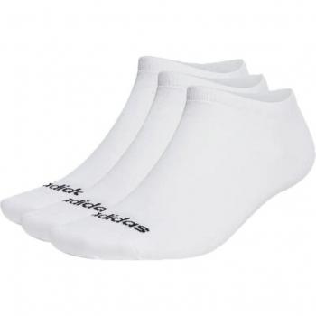 Calcetines adidas piqui thin linear 3p blanco