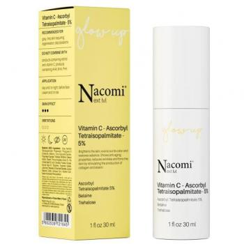 Nacomi Next Level Vitamin C Brightening Glow Serum 5% Ascorbyl Tetraisopalmitate 30 ml