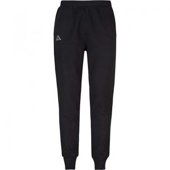 Pantalones largos deportivos Kappa Zant Logo negro para hombre, talla XL