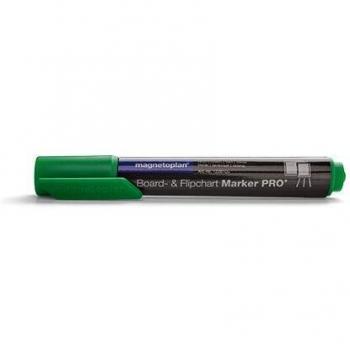 Rotulador PRO+ para paneles y flip-charts Magnetoplan, trazo de 1,5 - 3 mm, color verde, paquete de 24 unidades