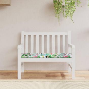 Cojín para banco de jardín tela Oxford multicolor 120x50x3 cm