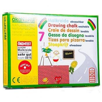 Unbekannt ökoNORM - Tiza de dibujo, 7 colores, variada, talla única