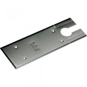 Placa de cubierta Dormakaba BTS 75 V acero inoxidable fino mate