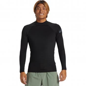 Camiseta de hombre Quiksilver Everyday Heat manga larga negro absoluto - M