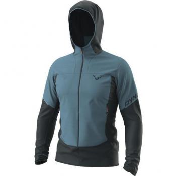 Chaqueta Híbrida con Capucha Dynafit Traverse Alpha para Hombre - Forro Polar Azul, Talla S
