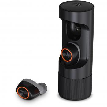 Motorola VerveOnes+ ME | Auriculares Bluetooth Inalambricos, impermeable IP54, Compatibles con Alexa, Siri y Google Now | Auriculares inteligentes True Wireless para Smartphones