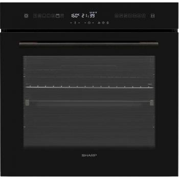 Sharp K71L66BNH Horno Pirolítico Negro 78L Clase A 8 Funciones