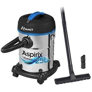 Ribimex PRASP25L - Bidón Aspirador, 1200 W, 230 V, Multicolor