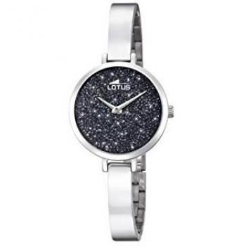Lotus Watches Reloj Análogo clásico para Mujer de Cuarzo con Correa en Acero Inoxidable 18561/2
