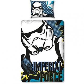 Star Wars Rebels Imperial Panel Print Juego de funda nórdica, polyester-cotton, multicolor, Single