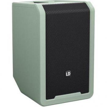 LD Systems ANNY 8 Verde - Altavoz Activo de 8 Pulgadas con Bluetooth y Batería Recargable