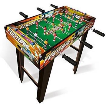Villa Giocattoli – Futbolín de Madera con 3 Barras telescópicas Legend Stadium