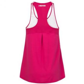 Camiseta Sin Mangas Head Agility Tech Mujer Mulberry/Print Talla S