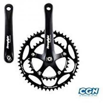 Motodak pedalier Route Compact 50 - 34d - L170 Strong Impact Negro