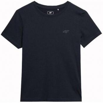 Camiseta de Manga Corta Niño 4F M291 Negro