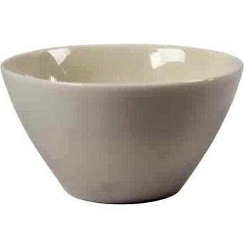 Cuencos de cerámica para cereales - 20 piezas - 12,5 cm diámetro x 7 cm altura - color blanco