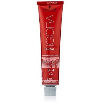 Igora Royal Permanent Cream Color 8.4 Light Blonde Beige 60 ml