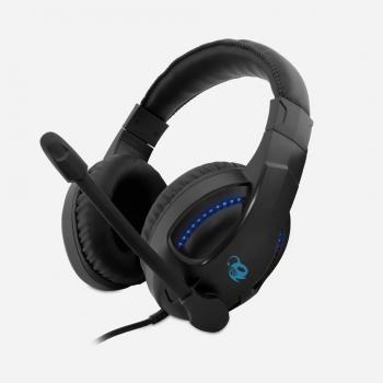 DEEPGAMING DeepBlue G4 Auriculares Gaming con Micrófono Alámbricos Diadema Negro Jack para PC/PS4/PS5/Xbox Series/Switch