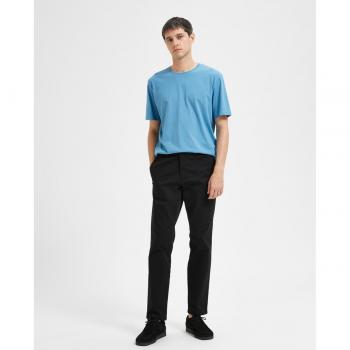 Selected Homme Slim Fit New Miles Flex Chinos - Black 33/32
