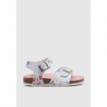 Pablosky - Sandalias de niña planas de materiales reciclados con hebilla, modelo 428500, color blanco