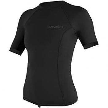 Camiseta de Manga Corta O'Neill Wetsuits Thermo X Crew S/s con Protección UPF 50+, Secado Rápido y Propiedades UV