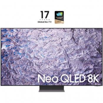 Samsung Televisor 65 Neo QLED 8K Ultra HD Smart TV con Procesador Neural Quantum, Dolby Atmos, Titan Black 2023