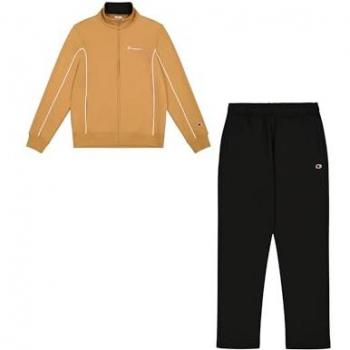 Chándal Deportivo Champion Marrón para Hombre - Legacy Script Soft Compact Powerblend Fleece