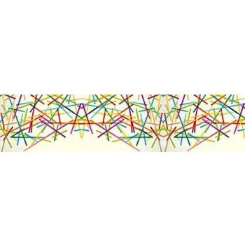Tape Design K132 – 52 x 140 Alfombra, Tela, Multicolor, 52 x 140 x 1 cm