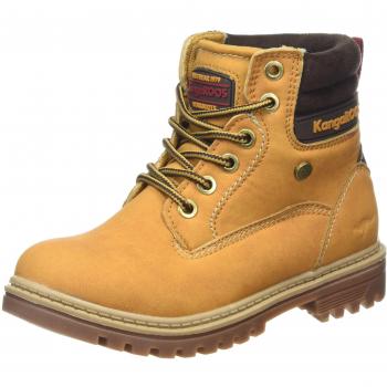 KangaRoos Riveter JR - Botas cortas Unisex para niños, color Marrón