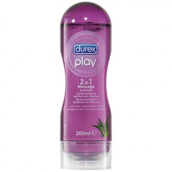 Durex Lubricante para Masajes Placer Suave Aloe Vera 200ml