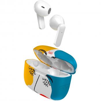 Auriculares Bluetooth T'nB Xclusiv Art 3 True Wireless con base de carga, diseño artístico, semi intraaurales y gran autonomía de hasta 10 horas