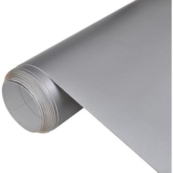 Matte Silver Waterproof Bubble-Free Car Wrap 200 x 152 cm